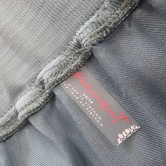 Free People Movement Final Stretch Pants, High Rise, Slouchy, Oversize, Cargo,XS - Picture 5 of 9